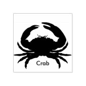 Tampon en caoutchouc_ Crabe II_Couleurs multiples  (Impression)