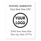 Tampon en caoutchouc d'adresse de retour pour les  (Impression)