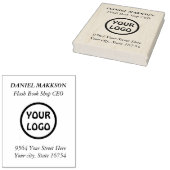 Tampon en caoutchouc d'adresse de retour pour les  (Tamponné)