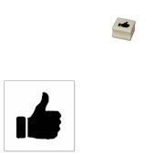 Tampon en caoutchouc de 1 pouce (Tamponné)