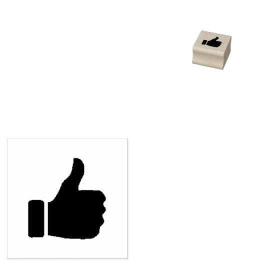 Tampon en caoutchouc de 1 pouce (Tamponné)