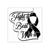 Tampon en caoutchouc de citation de soutien contre (Impression)