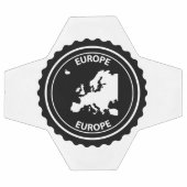 Tampon en caoutchouc de l'Europe (Plat)