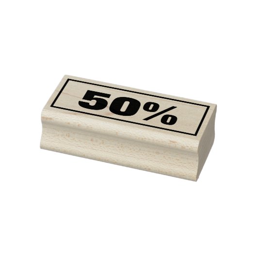 Tampon en caoutchouc de réduction du prix de vente (Tampon)