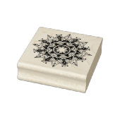 Tampon en caoutchouc design Mandala (Tampon)