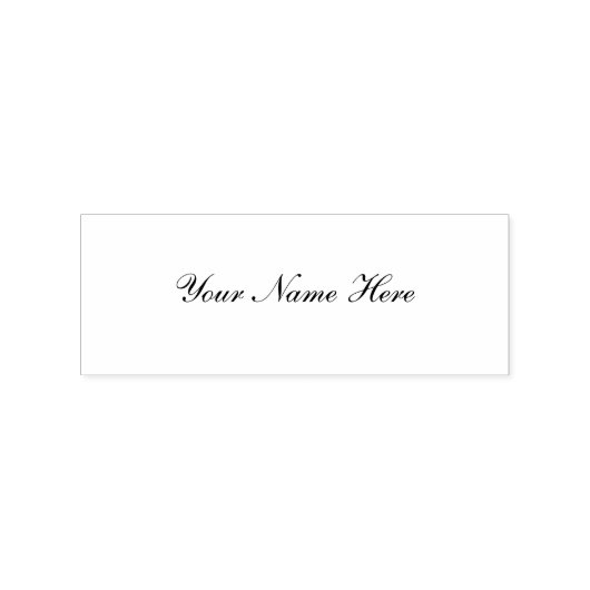 Tampon en caoutchouc en bois personnalisé (Tamponné)