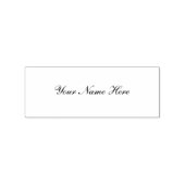 Tampon en caoutchouc en bois personnalisé (Impression)