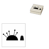 Tampon en caoutchouc et en pingouin. (Tamponné)