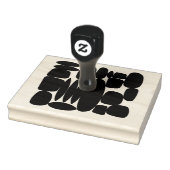 Tampon en caoutchouc Formes Rétro (Tampon)