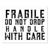 Tampon en caoutchouc Fragile Ne pas laisser tomber (Impression)