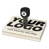 Tampon en caoutchouc grand format personnalisé ave (Tampon)