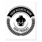 Tampon en caoutchouc grand format personnalisé ave (Impression)