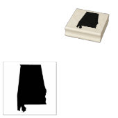 Tampon en caoutchouc massif de l'Alabama (Tamponné)