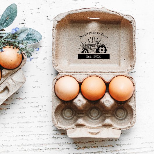 Tampon en caoutchouc personnalisé avec logo de fer