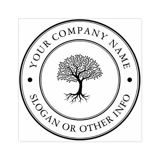 Tampon en caoutchouc personnalisé avec logo d'entr (Impression)