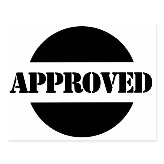 Tampon en caoutchouc personnalisé en bois approuvé (Impression)