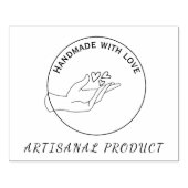 Tampon en caoutchouc personnalisé grande taille fa (Impression)