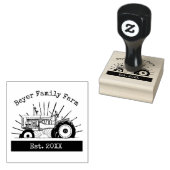 Tampon en caoutchouc personnalisé Logo Ferme 6,35 (Tamponné)