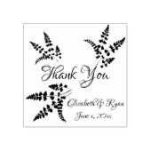 Tampon en caoutchouc personnalisé Merci (Impression)