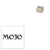 Tampon en caoutchouc petit Mojo sans poignée (Tamponné)