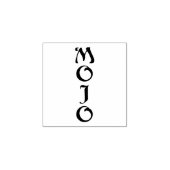 Tampon en caoutchouc petit Mojo vertical sans poig (Impression)