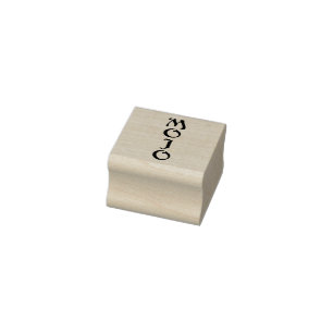Tampon en caoutchouc petit Mojo vertical sans poig