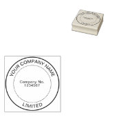Tampon en caoutchouc pour entreprise personnalisée (Tamponné)
