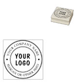 Tampon en caoutchouc simple personnalisé (Tamponné)