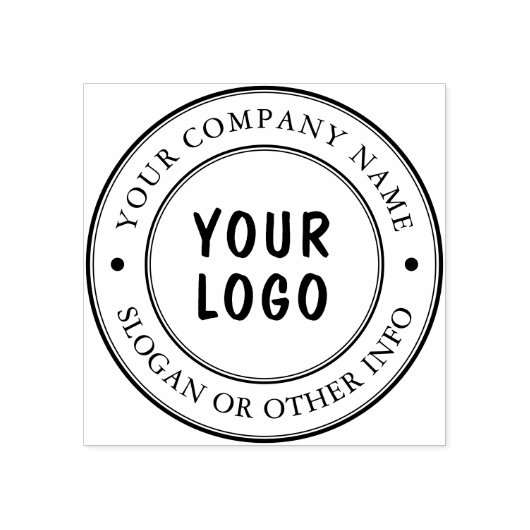 Tampon en caoutchouc simple personnalisé (Impression)