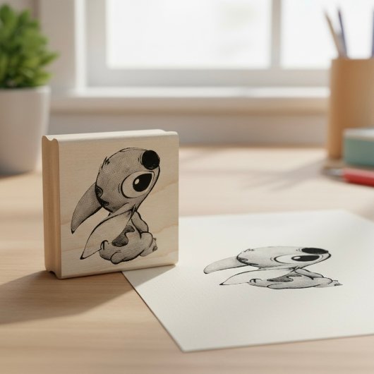 Tampon en caoutchouc Stitch