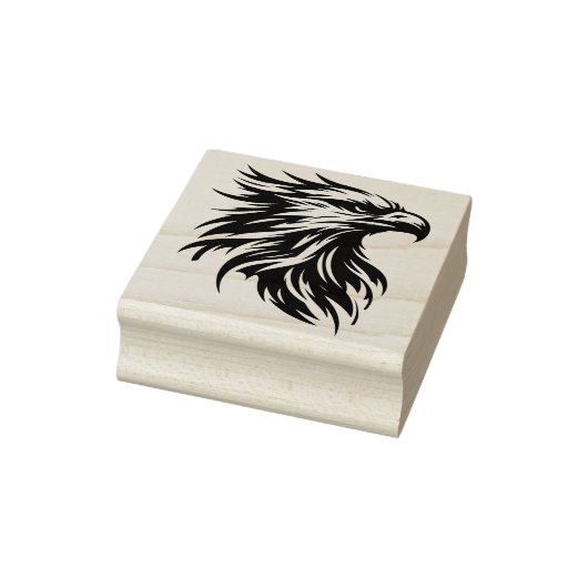 Tampon en caoutchouc tête d'aigle (Tampon)