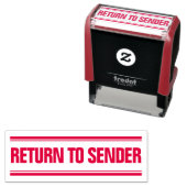 TAMPON ENCREUR AUTO-ENCRANT 'RETOUR À L'EXPÉDITEUR (En situation)