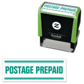 TAMPON ENCREUR AUTO-ENCREUR PORTE POSTAL PREPAYE (En situation)