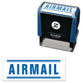 TAMPON ENCREUR AUTO-ENCREUR POUR COURRIER AERIEN B (En situation)