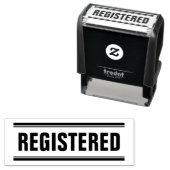 TAMPON ENCREUR AUTO-ENCREUR POUR COURRIER RECOMMAN (En situation)