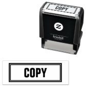 TAMPON ENCREUR AUTO-ENTIANT POUR COPIE (En situation)