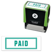 TAMPON ENCREUR AUTO-ENTRANT POUR BUREAU (En situation)