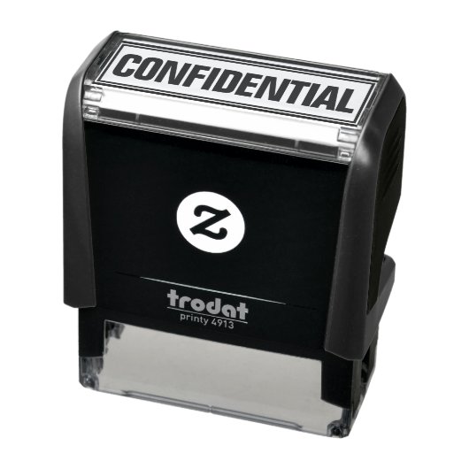 TAMPON ENCREUR CONFIDENTIEL DE BUREAU (Produit)