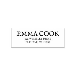 Tampon encreur d'adresse | Tampon encreur d'adress