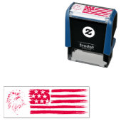 Tampon encreur des États-Unis (En situation)