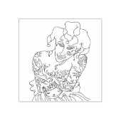 Tampon encreur en bois (Impression)