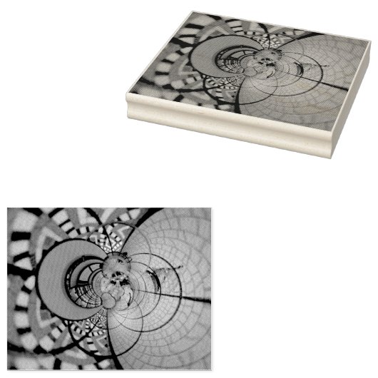 Tampon encreur en bois