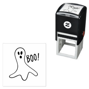 Tampon encreur fantôme effrayant pour Halloween