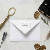 Tampon encreur moderne de professionnel pour adres