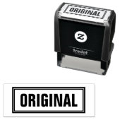 TAMPON ENCREUR ORIGINAL POUR BUREAU (En situation)