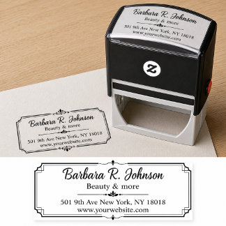 Tampon encreur personnalisé avec écriture manuscri