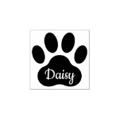 Tampon encreur personnalisé empreinte de patte nom (Impression)