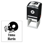 Tampon encreur personnalisé - Vous allez fille (En situation)