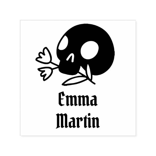 Tampon encreur personnalisé - Vous allez fille (Design)