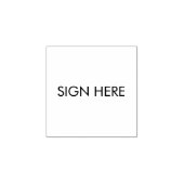 TAMPON ENCREUR "SIGNER ICI" POUR DOCUMENTS (Impression)